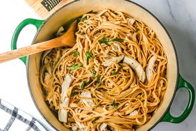 3-Ingredient One Pot Lemon Chicken Pasta