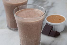 Peanut Butter & Chocolate Banana Smoothie