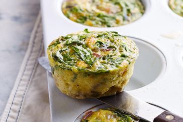 Muffin-Tin Quiches with Smoked Cheddar & Potato