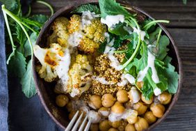 Grain Bowl with Chickpeas & Cauliflower
