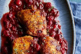 Cranberry-Balsamic Chicken Thighs