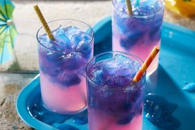 Color-Changing Lemonade Slushies