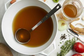 Vegetable Stock with Kitchen Scraps