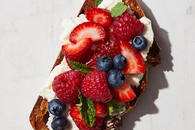 Mascarpone & Berries Toast