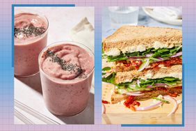a collage featuring recipes featured in the 7-Day No-Sugar High-Fiber Anti-Inflammatory Meal Plan