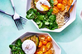 a recipe photo of the Fall Veggie Bowls with Charred Avocado