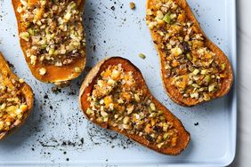 Apple & Pecan Stuffed Butternut Squash