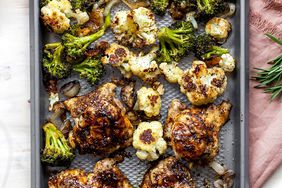 Sheet-Pan Balsamic-Parmesan Chicken & Vegetables