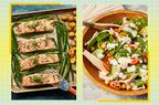 a collage featuring some of the meal plans of the 7 Day Easy Anti-Inflammatory Meal Plan for Insulin Resistance