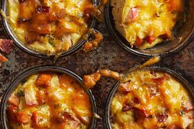 Apple, Bacon and Sweet Potato Mini Casseroles