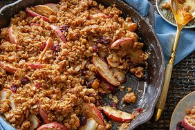 Apple Crisp with Cranberries