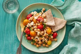 a recipe photo of the Baked Feta & Tomato Chickpeas