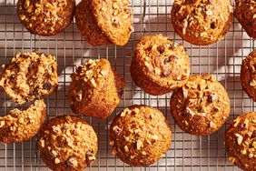 Banana-bran muffins
