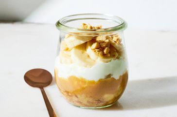 an image of the Banana–Peanut Butter Yogurt Parfait