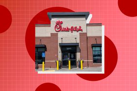 a photo of a Chick-fil-a storefront