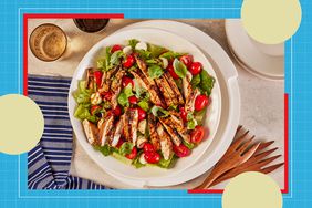 a recipe photo of the Chicken Caprese Salad