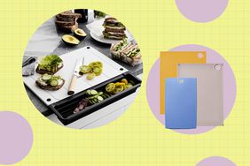 a collage featuring some of the favorite plastic cutting boards