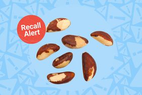 a photo of Brazil nuts with the "recall alert" badge