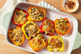 a recipe photo of the Breakfast Stuffed Peppers