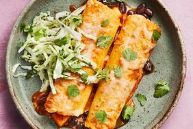 Butternut Squash & Black Bean Enchiladas