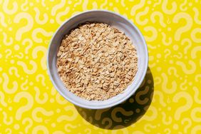 a photo of a bowl of oatmeal
