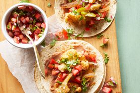 Cauliflower Fajita Skillet