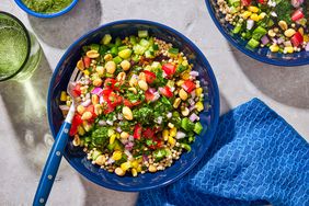 Chaat-Inspired Salad in a bowl 