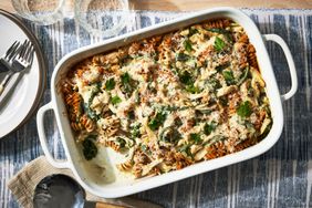 a recipe photo of the Chicken Florentine Casserole