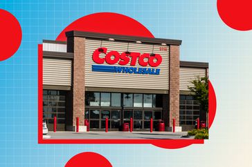 an image of a Costco storefront