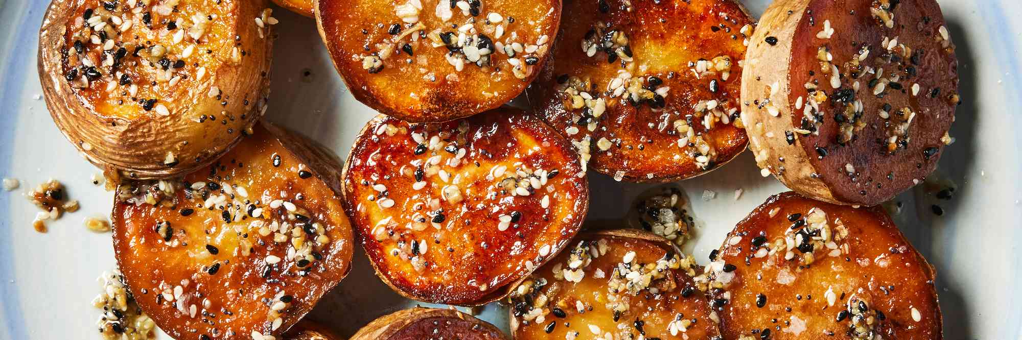 a recipe photo of the Everything But the Bagel Melting Potatoes