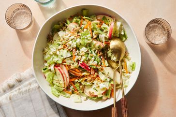 an image of the Cabbage Salad with Apple, Walnuts & Gorgonzola