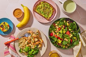 Image of recipes from "7-Day Meal Plan to Help Lose Belly Fat, Created by a Dietitian"