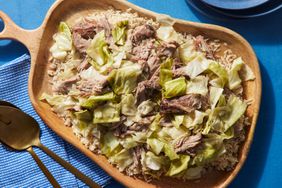 a recipe photo of the Kalua Cabbage