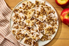 a recipe photo of the Apple Crumble Yogurt Bark
