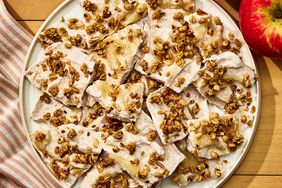 a recipe photo of the Apple Crumble Yogurt Bark
