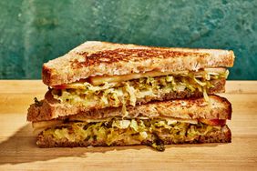 a recipe photo of the Cabbage Grilled Cheese