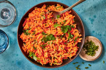 a recipe photo of the Carrot Salad