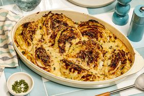 an image of the Cheesy Cabbage Gratin