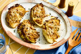 a recipe photo of the Cheesy French Onion Cabbage