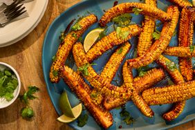 a recipe photo of the Sticky Hoisin Corn Ribs