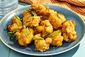 a recipe photo of the Crispy Orange Cauliflower 
