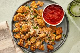 a recipe photo of the Crispy Parmesan Chicken Bites