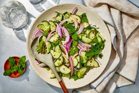 a recipe photo of the Cucumber Mint Salad