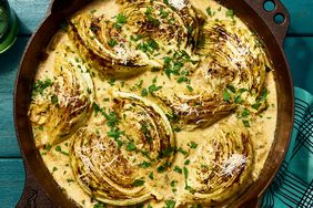 a recipe photo of the Garlic-Parmesan Melting Cabbage
