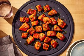 a recipe photo of the Ginger-Soy Salmon Bites