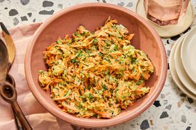 a recipe photo of the Grated Carrot & Cucumber Salad