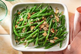 a recipe photo of the Green Beans Amandine