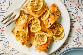 a recipe photo of the Lemon-Herb Roasted Chicken 