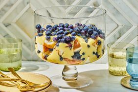 a recipe photo of the Lemon Blueberry Trifle