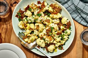 a recipe photo of the Parmesan-Crusted Cauliflower